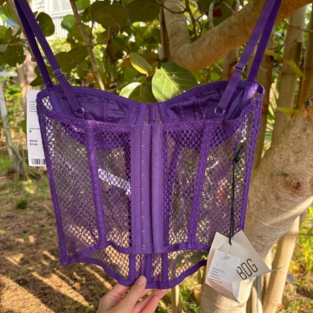uo fishnet corset - Picture 7 of 7